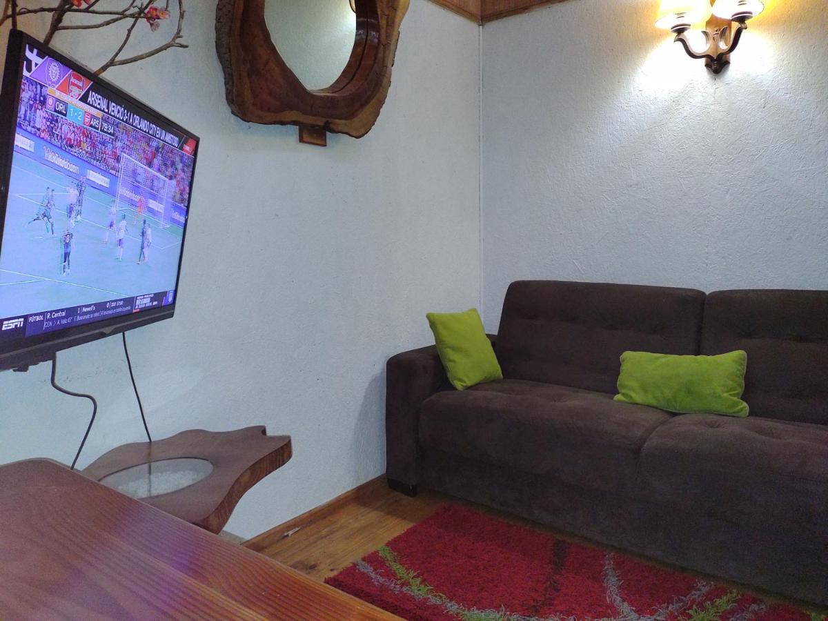Complejo Cabanas Petalos Вильяррика Экстерьер фото